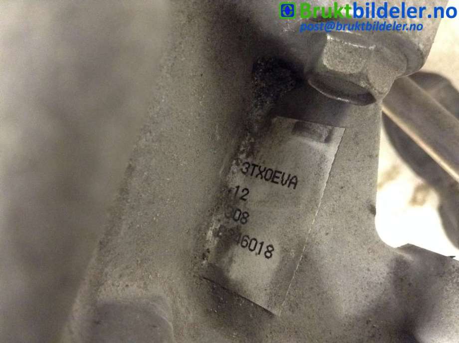 Girkasse automat til Nissan Juke 2010-2014 (Fase 1) (NISSAN||3TX0EVA GEARKODE|B12346018)