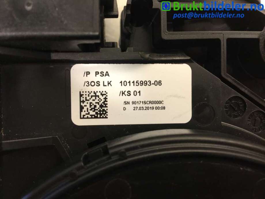 Bryter combi til Peugeot Partner 2019-->> (Type III)  (PEUGEOT|98312564ZD|10337478-01|10115993-06)