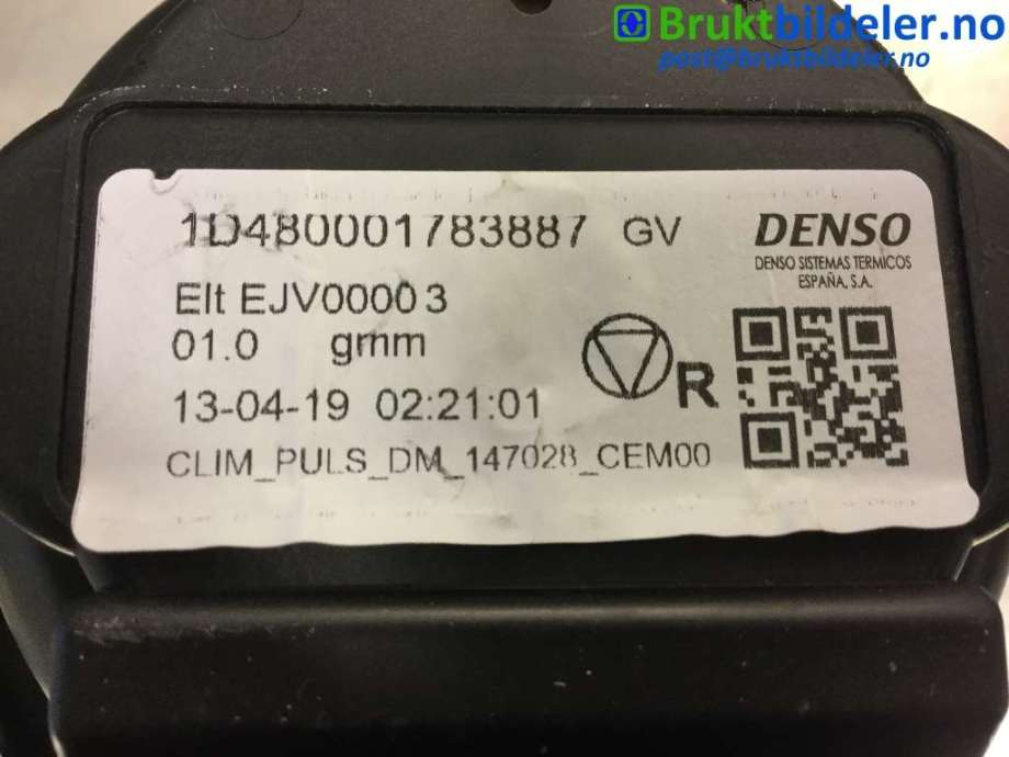 Varmeapparat motor til Peugeot Partner 2019-->> (Type III)  (PEUGEOT||5P1330100)