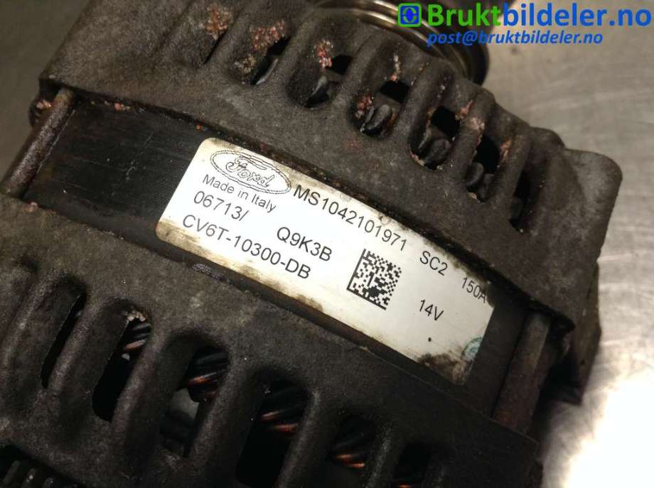 Dynamo til Ford Focus 2011-2014 (Type III, Fase 1)  (FORD|CV6T-10300-DB|MS104210-1971|)