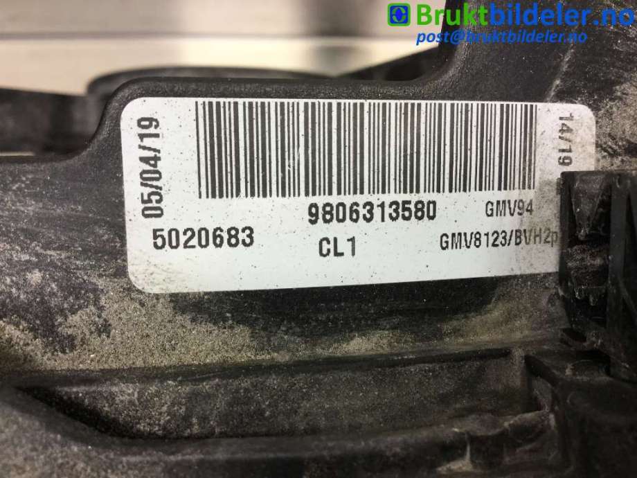 Aircondition radiator til Peugeot Partner 2019-->> (Type III)  (PEUGEOT|98 063 135 80|)