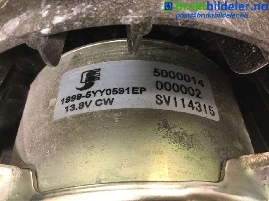 Kjølevifte til Peugeot Partner 2019-->> (Type III)  (PEUGEOT||1999-5YY0591EP)