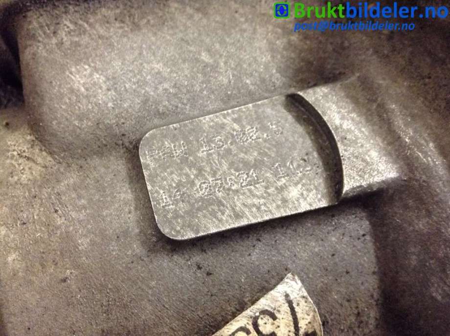 Girkasse manuell 6-trinn til VW Transporter / Caravelle 2009-2015 (Fase 2) (T5) (T5) (VOLKSWAGEN||PAW)
