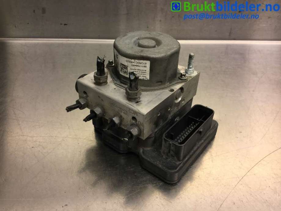 ABS sentral til Peugeot 308, 2013-2021 (Type II)  (PEUGEOT|9811708480)