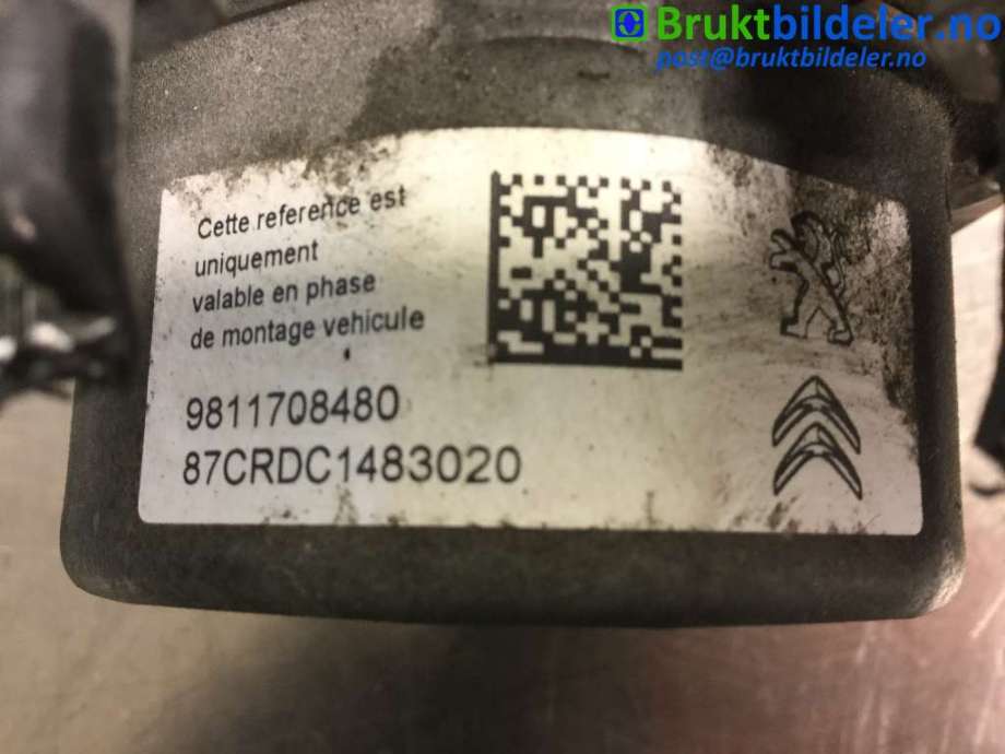 ABS sentral til Peugeot 308 2013-2021 (Type II)  (PEUGEOT|9811708480|0 265 244 191|9805825380)