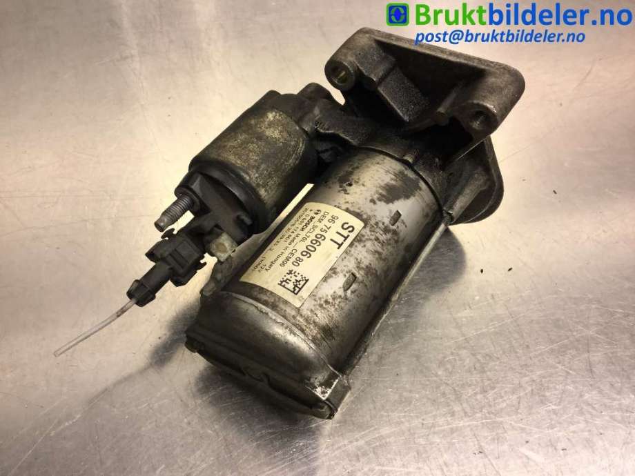 Starter diesel til Peugeot 308 2013-2021 (Type II)  (PEUGEOT|96 756 606 80|0 001 174 601|)