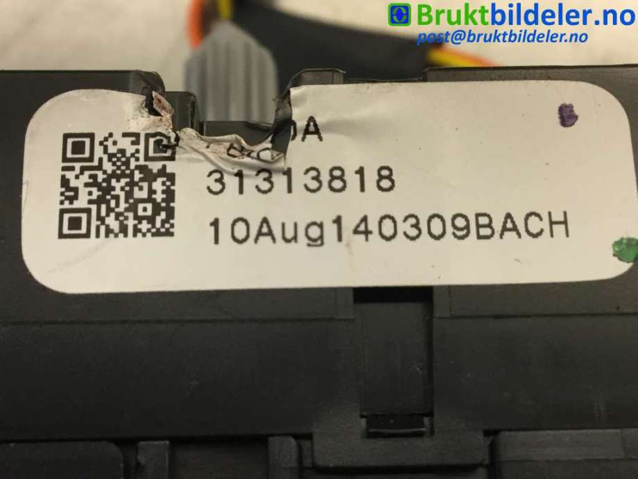 Airbag slepering til Volvo V70 2007-2013 (Type III, Fase 1)  (VOLVO|31313818|)