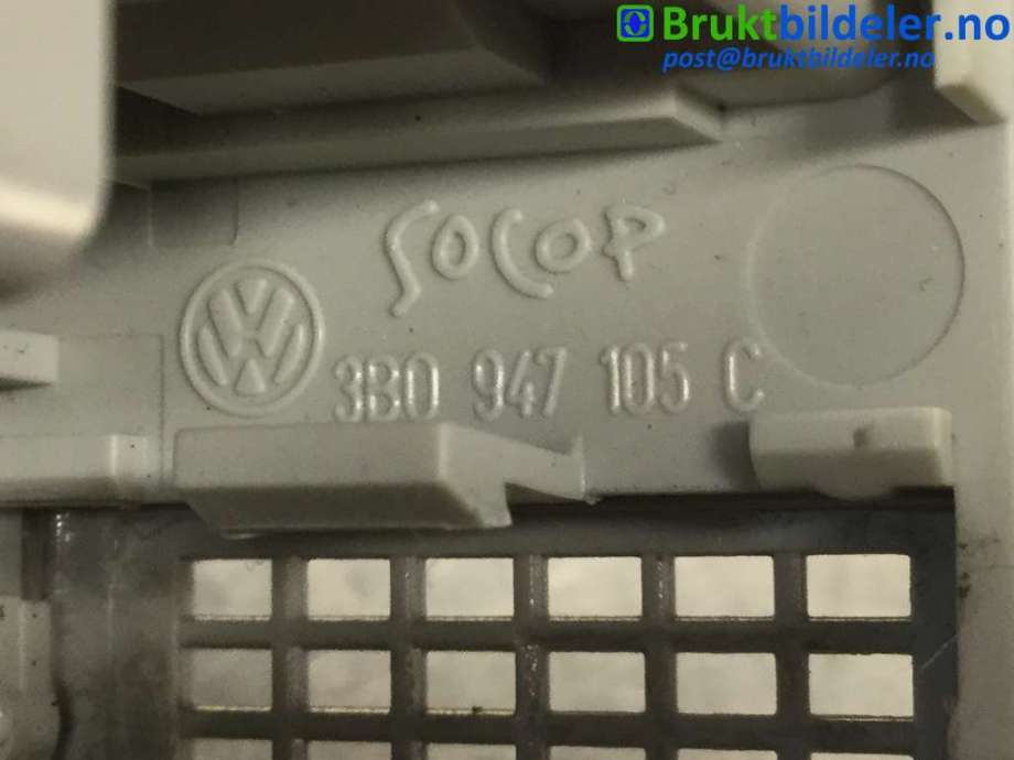 Taklyspanel til VW Transporter / Caravelle 2009-2015 (Fase 2) (T5) (T5) (VOLKSWAGEN|3B0947105|)
