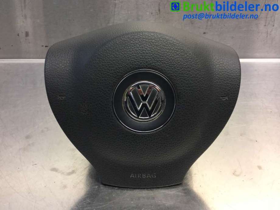 Airbag rattpute til VW Transporter / Caravelle, 2009-2015 (Fase 2) (T5) (T5) (VOLKSWAGEN|7E0 880 201 S)