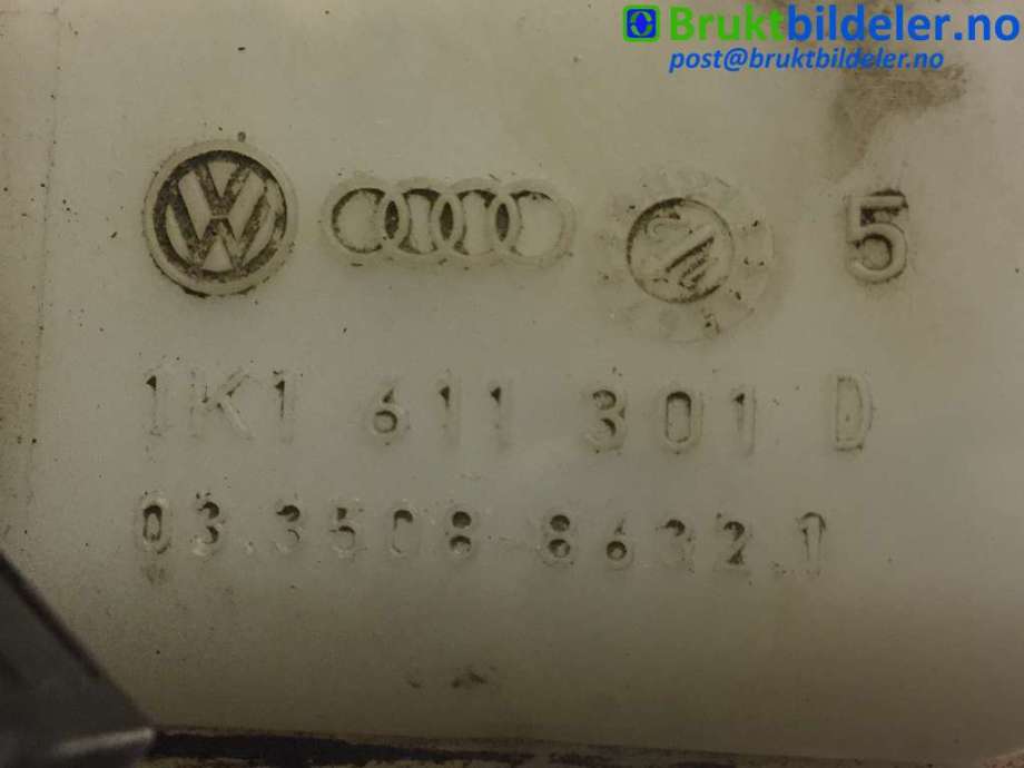 Bremsepumpe hoved til VW Caddy 2010-2015 (Type III, Fase 2)  (VOLKSWAGEN||03.3508-8632.1|1K1 611 301 D)