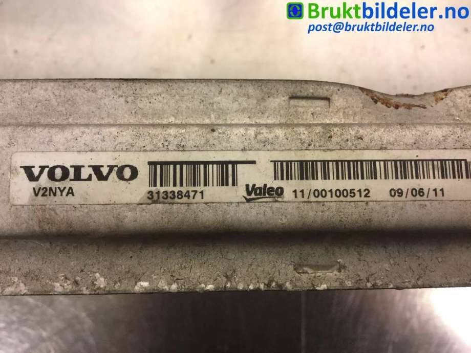 Intercooler til Volvo V70 2007-2013 (Type III, Fase 1)  (VOLVO|31338471|)