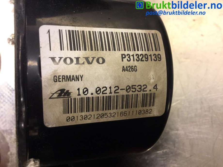 ABS sentral til Volvo V70 2007-2013 (Type III, Fase 1)  (VOLVO|P31329139|10.0212-0532.4|)