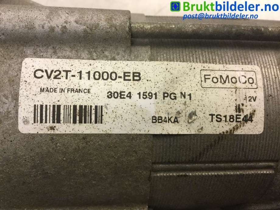Starter til Ford Fiesta 2013-2017 (Type VI, Fase 2)  (FORD|CV2T-11000-EB|TS18E44|)