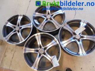 Felgsett aluminium til Peugeot 607, 2000-2004 (Fase 1)  (PEUGEOT|MEGA 18 TOMMER)