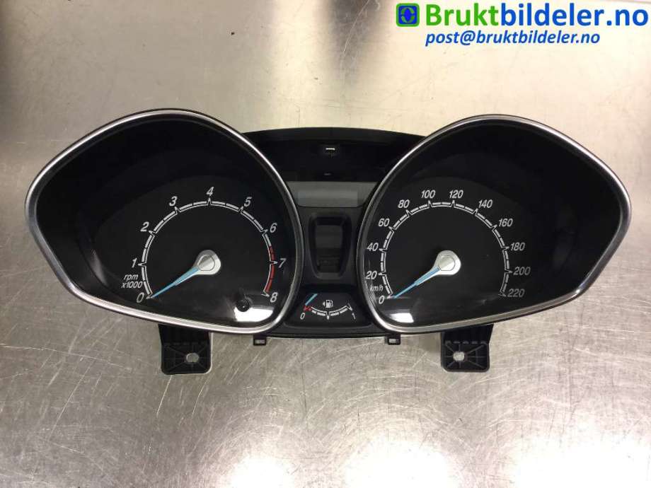 Instrumentpanel til Ford Fiesta, 2013-2017 (Type VI, Fase 2)  (FORD|C1BT-10849-LXN)
