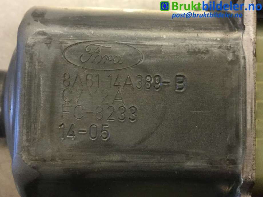 Ruteheis venstre bak til Ford Fiesta 2013-2017 (Type VI, Fase 2)  (FORD|8A61-14A389-B|0130822618|)