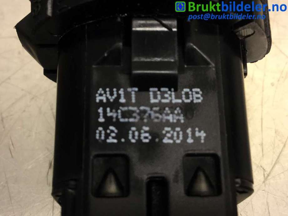 Bryter start/stopp til Ford Fiesta 2013-2017 (Type VI, Fase 2)  (FORD|AV1T-14C376-AA|)