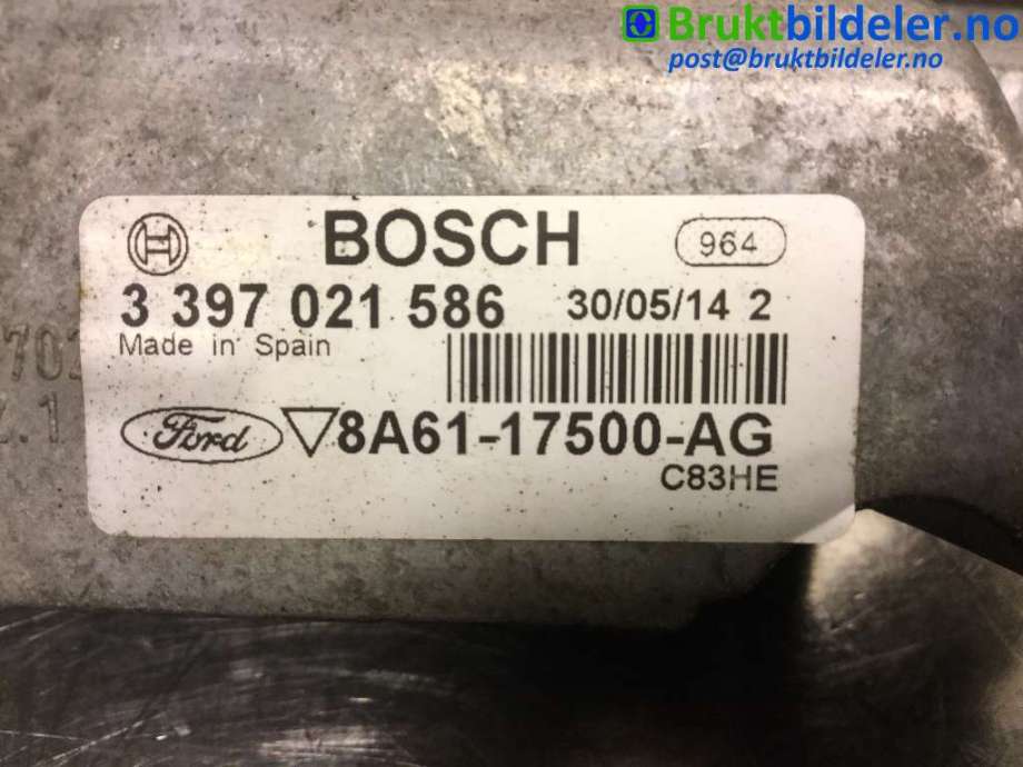 Viskeroverføring til Ford Fiesta 2013-2017 (Type VI, Fase 2)  (FORD|8A61-17500-AG|3397021586|)