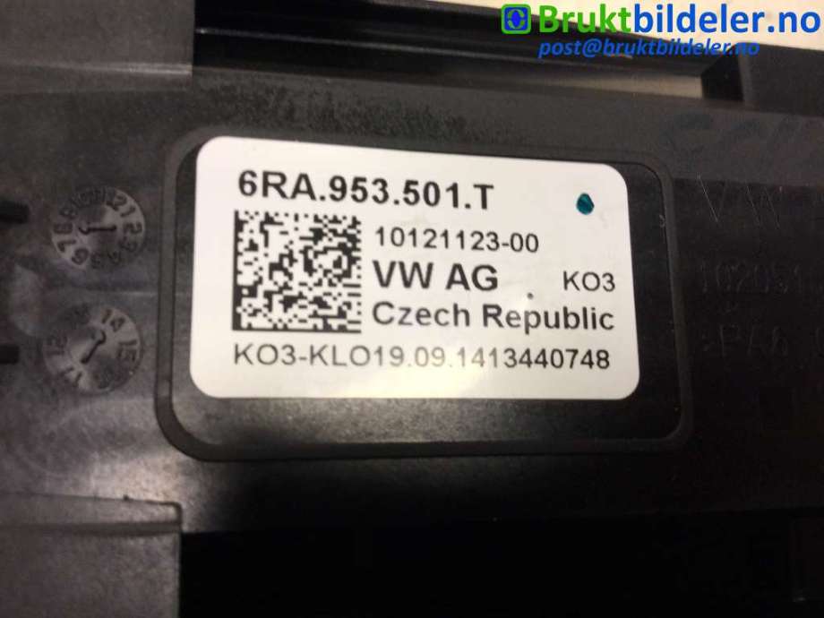 Bryter combi til Škoda Rapid 2012-2019 (SKODA|6RA 953 501 T|10121123-00|)