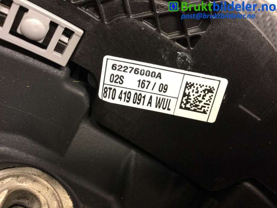 Ratt til Audi A4 2007-2014 (Type IV) (B8) (B8) (AUDI|8T0 419 091 A|)