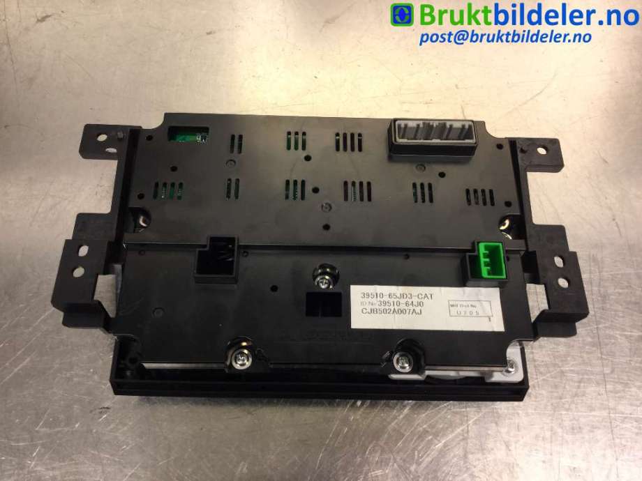 Varmeapparat betjening til Suzuki Grand Vitara 2005-2015 (Type III)  (SUZUKI|39510-64J0|39510-65JD3-CAT|)