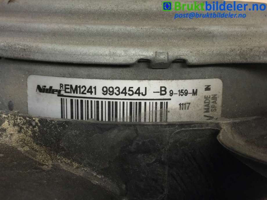 Kjølevifte til Audi A4 2007-2014 (Type IV) (B8) (B8) (AUDI|993454J-B|)