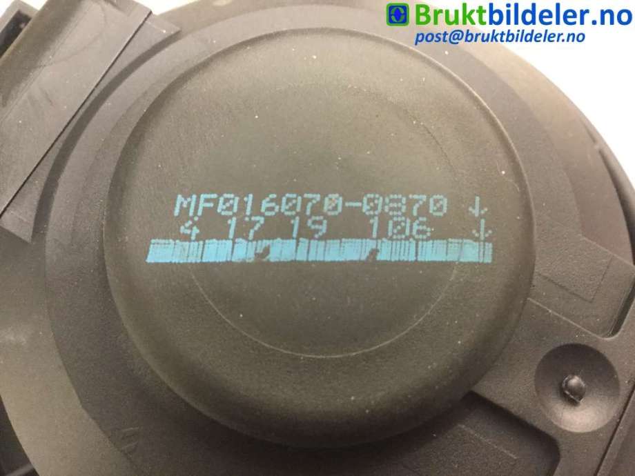 Varmeapparat motor til Land Rover Discovery 2005-2009 (Type III)  (LAND-ROVER||MF016070-0870)