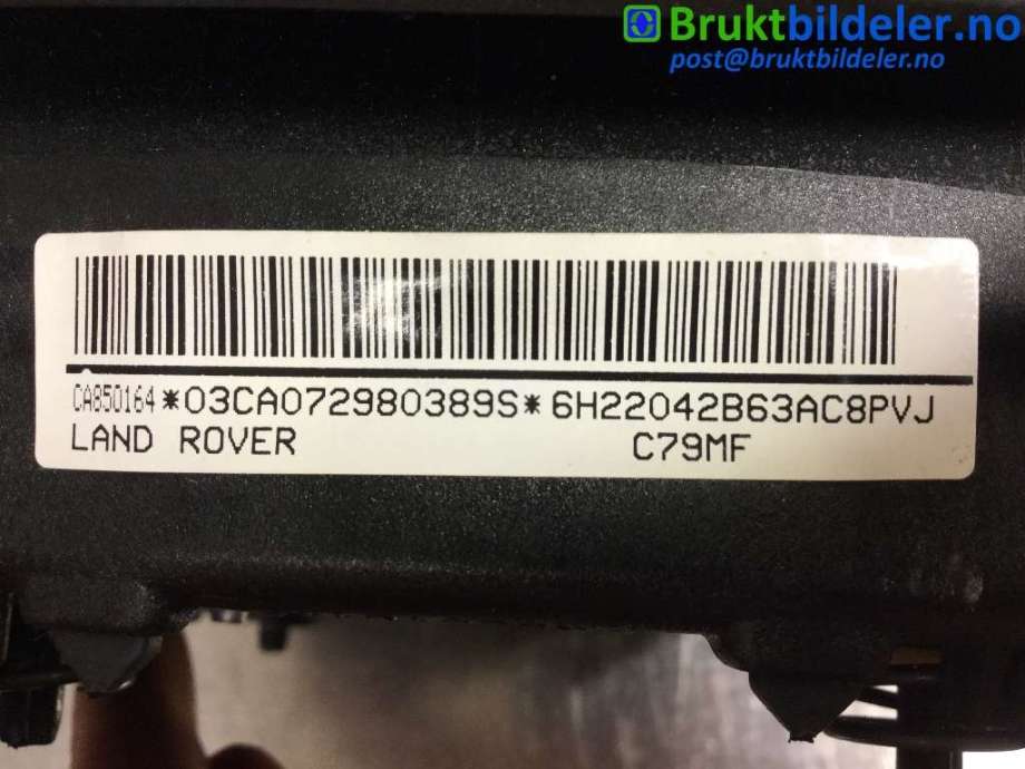 Airbag rattpute til Land Rover Discovery 2005-2009 (Type III)  (LAND-ROVER|6H22-042B63-AV|)