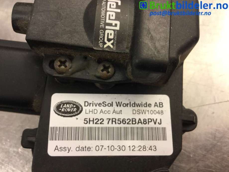 Pedal gass til Land Rover Discovery 2005-2009 (Type III)  (LAND-ROVER|5H22-7R562-BA|)
