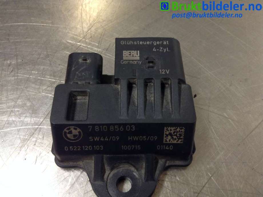 Rele gløde til BMW X3 2007-2010 (Fase 2) (E83) (E83) (BMW|7 810 856-03|0 522 120 103|)