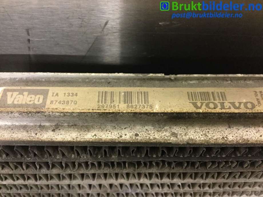 Intercooler til Volvo XC90 2002-2006 (Type I, Fase 1)  (VOLVO||8627375)