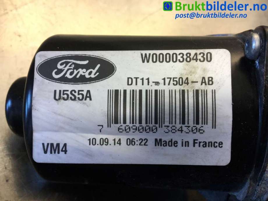 Viskermotor frontrute til Ford Transit Connect 2013-2018 Type II, Fase 1  (FORD|DT1117504AB|W000038430|)