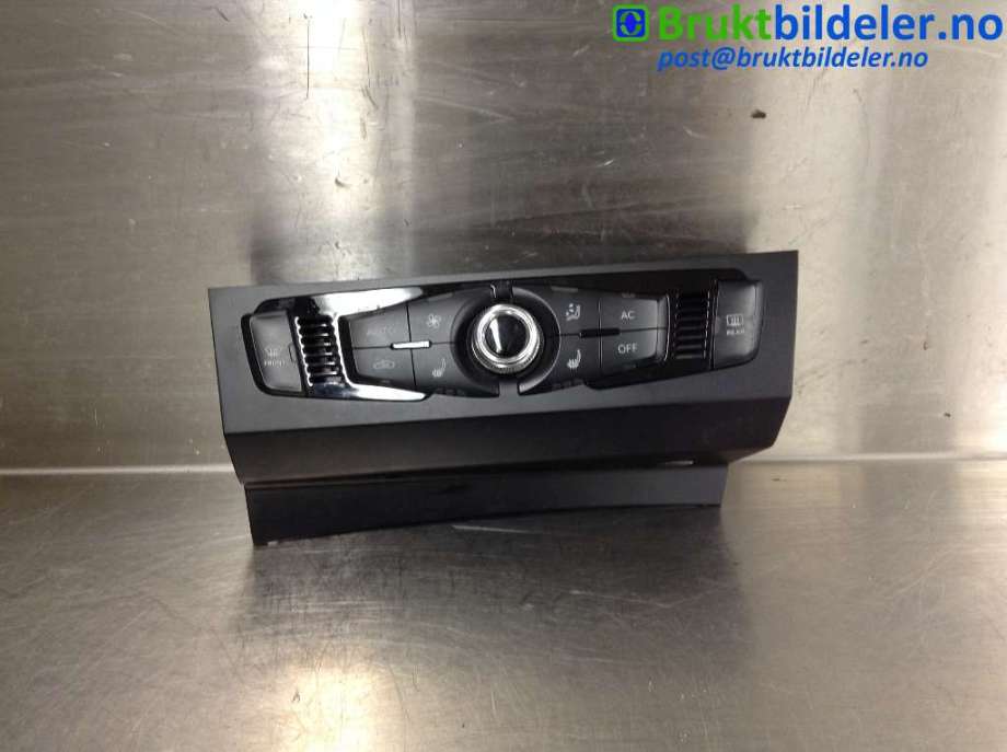 Varmeapparat betjening til Audi A5, 2007-2016 (Type I)  (AUDI|8K1 820 043 R)
