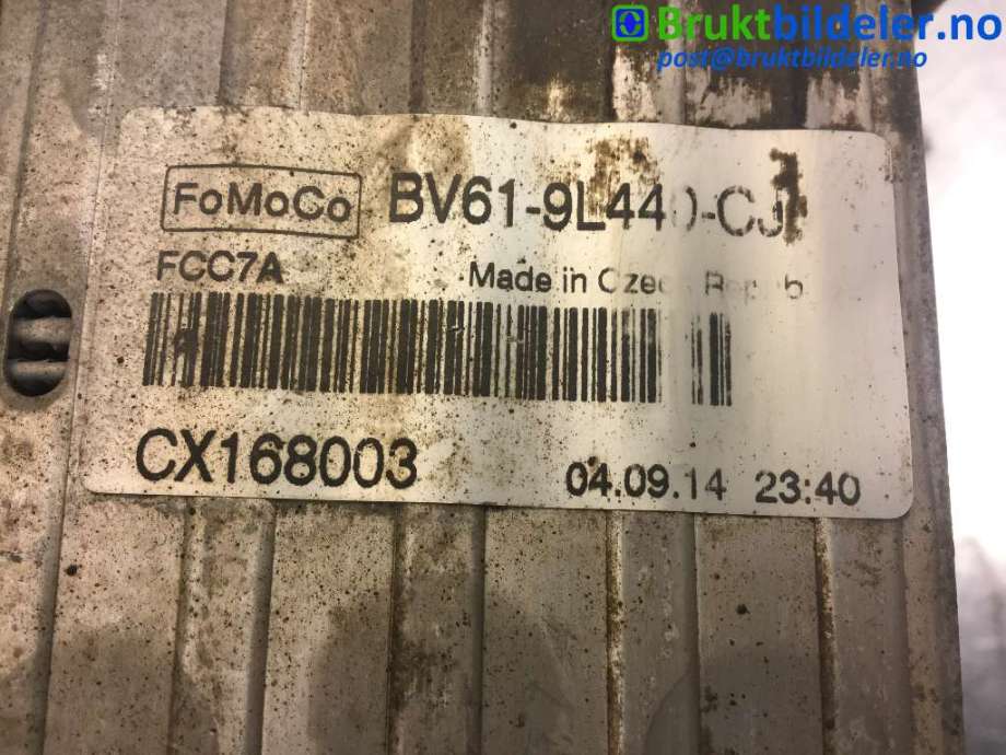 Intercooler til Ford Transit Connect 2013-2018 Type II, Fase 1 (FORD|BV61-9L440-CJ|)