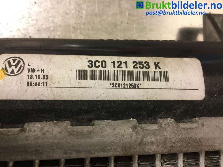 Radiator (automat gir) til VW Passat 2005-2010 (B6) (B6) (VOLKSWAGEN|3C0121253K|)