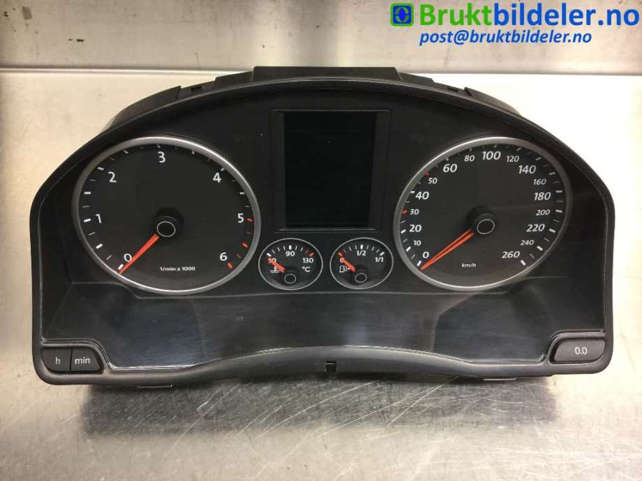 Instrumentpanel til VW Tiguan, 2007-2011 (Type I, Fase 1)  (VOLKSWAGEN|5N0 920 870 D)