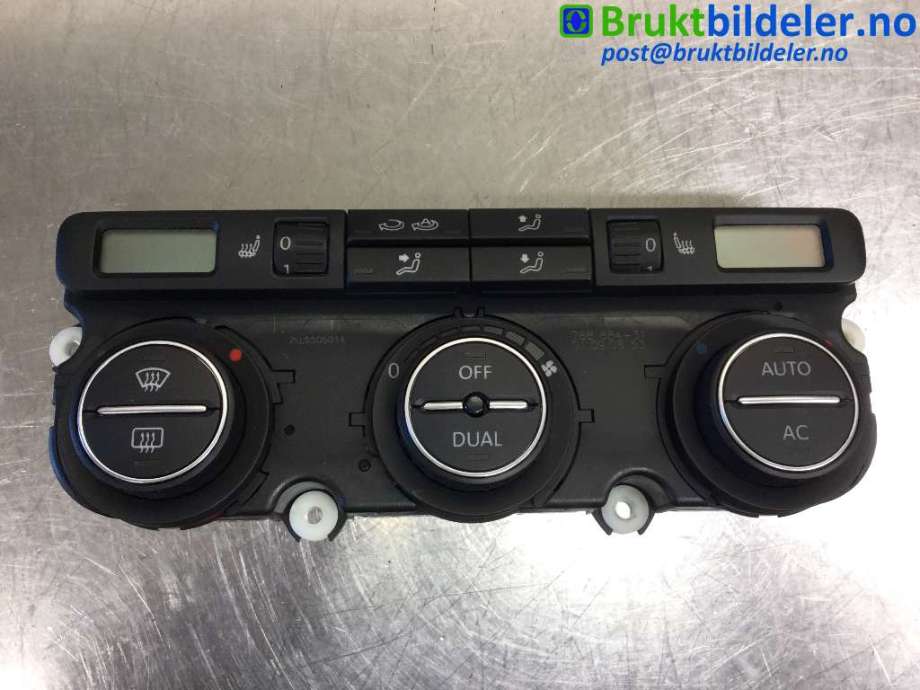 Varmeapparat betjening til VW Tiguan, 2007-2011 (Type I, Fase 1)  (VOLKSWAGEN|1K0907044DA)