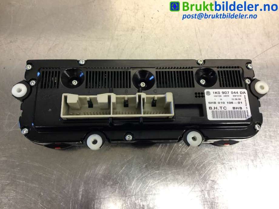 Varmeapparat betjening til VW Tiguan 2007-2011 (Type I, Fase 1)  (VOLKSWAGEN|1K0907044DA|5HB010106|)