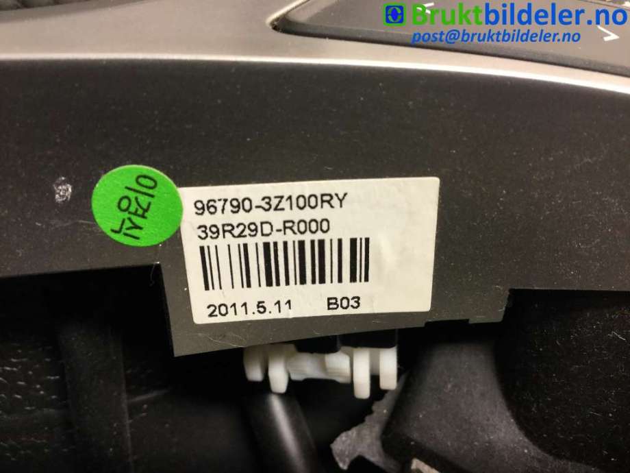Ratt til Hyundai i40 2012-2017  (HYUNDAI|967903Z100RY||39R29DR000)