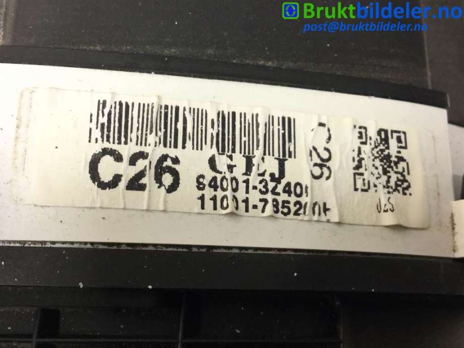 Instrumentpanel til Hyundai i40 2012-2017  (HYUNDAI|940013Z400||11001-785200H)