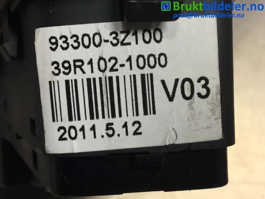 Bryter lys til Hyundai i40 2012-2017  (HYUNDAI|933003Z100|39R1021000|)
