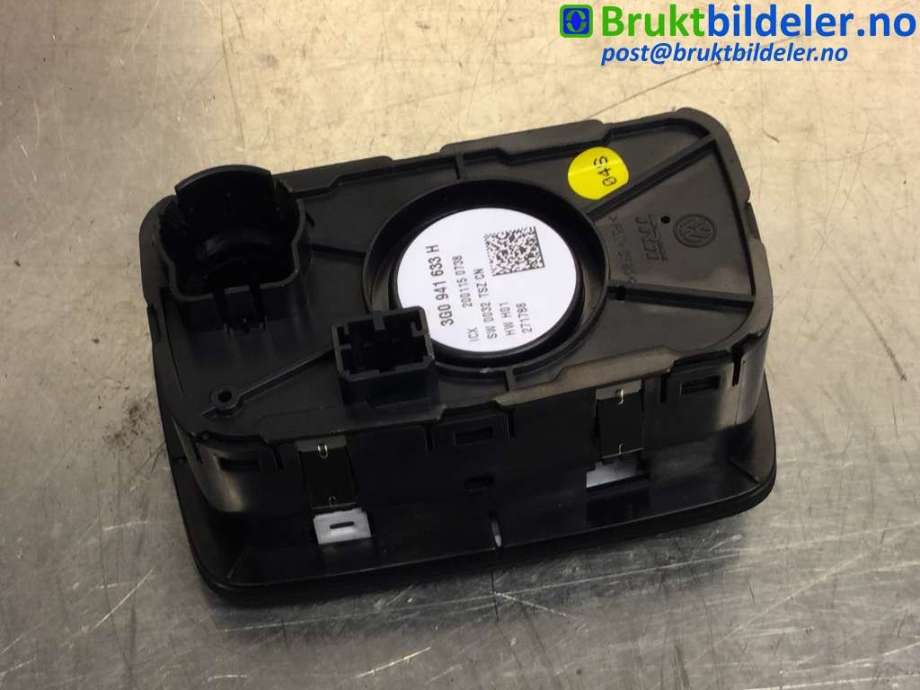 Bryter lys til VW Passat 2015-2019 (Fase 1) (B8) (B8) (VOLKSWAGEN|3G0941633H|2001150738|)