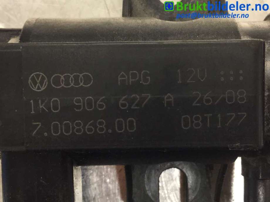 Vakuumventil til VW Tiguan 2007-2011 (Type I, Fase 1) (VOLKSWAGEN|1K0906627A|)