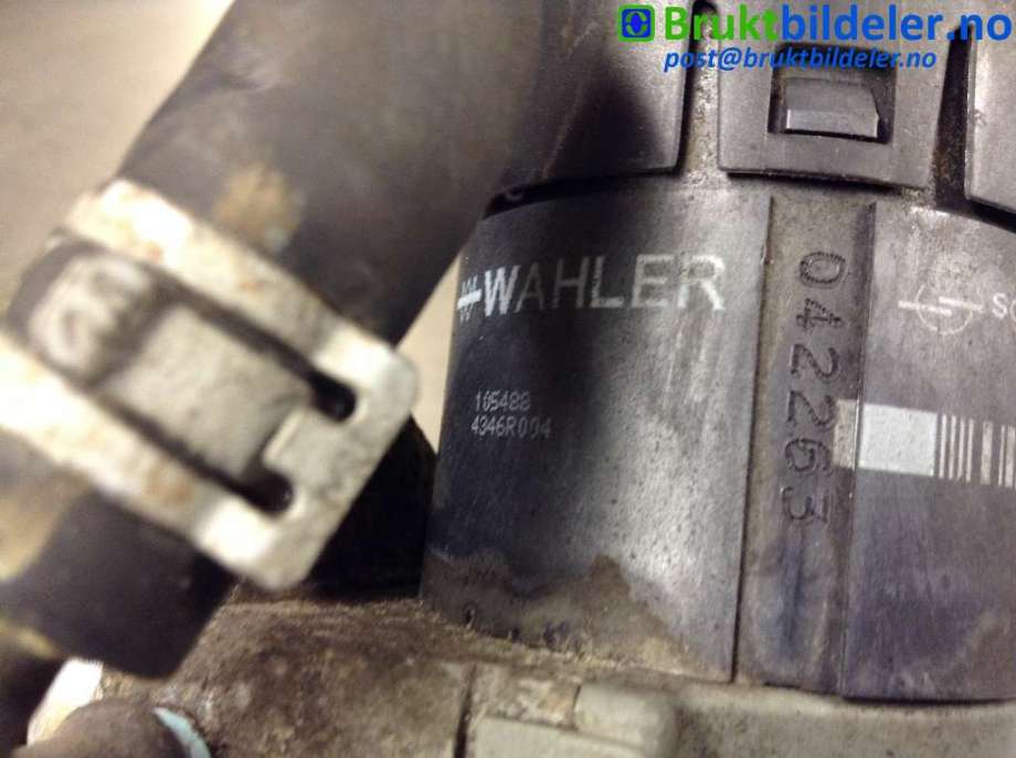 EGR-ventil til Opel Zafira A 1999-2005  (OPEL|4346R004|00005321A8|)