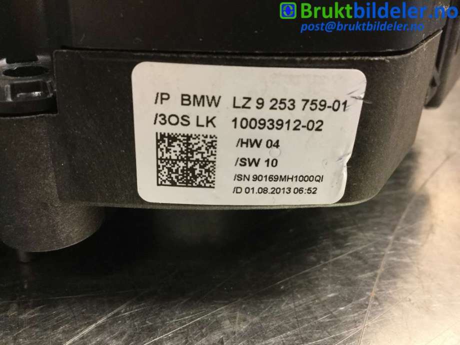 Bryter combi til BMW 3-Serie 2012-2018 (F30/F31/F34) (F30/F31/F34) (BMW|9253759-01|10093912-02|)