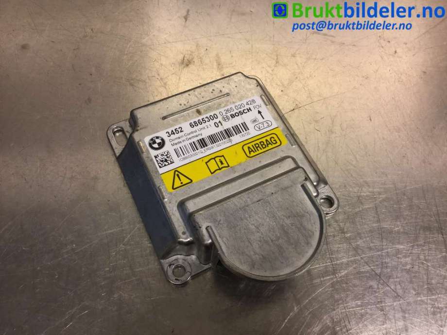 Airbag elektronikk til BMW 3-Serie, 2012-2018 (F30/F31/F34) (F30/F31/F34) (BMW|34 52 6 865 300-01)