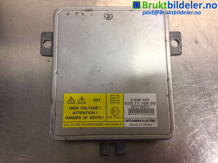 Styreenhet xenon/ballast til Volvo S80 2006-2013 (Type II, Fase 1)  (VOLVO|6948180|W3T13271|)