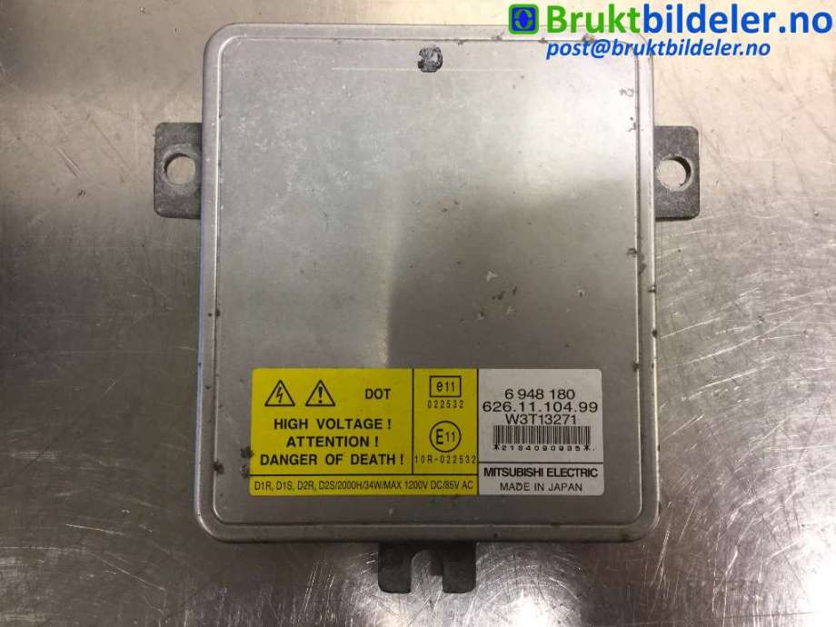 Styreenhet xenon/ballast til Volvo S80 2006-2013 (Type II, Fase 1)  (VOLVO|6948180|W3T13271|)
