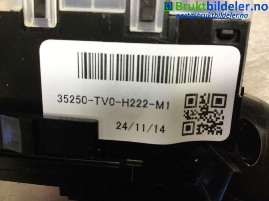 Bryter visker til Honda CR-V 2012-2018 (Type IV)  (HONDA|35250-TV0-H222-M1|)