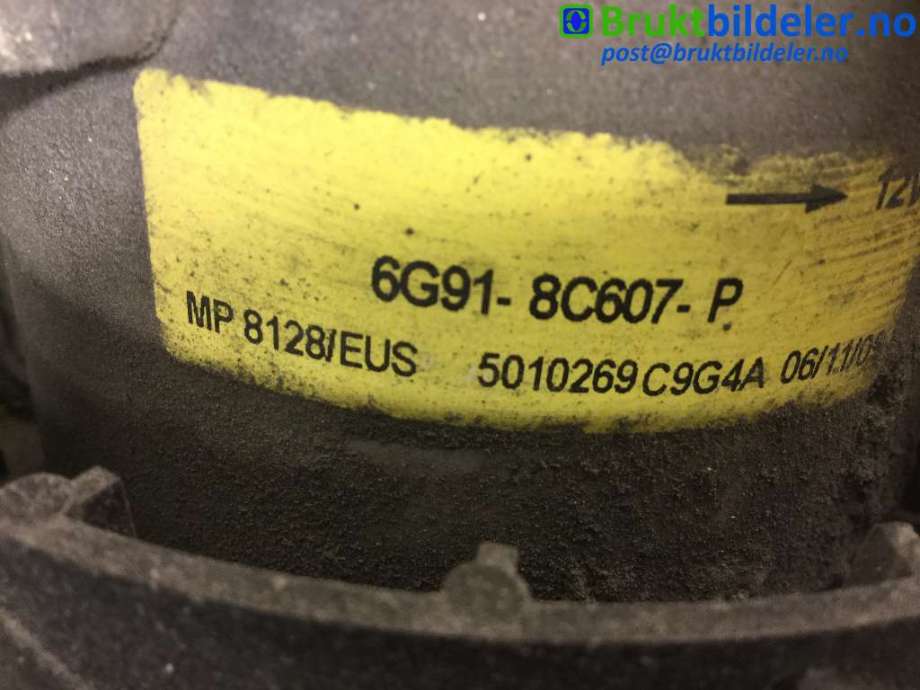 Kjølevifte til Volvo S80 2006-2013 (Type II, Fase 1) (VOLVO|6G918C607P|)